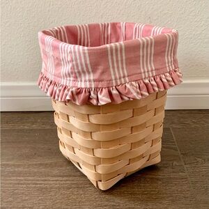 Hand made Longaberger Basket